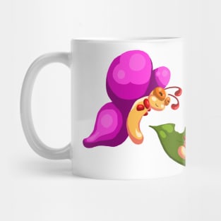 Butterfly and Caterpillar Mug